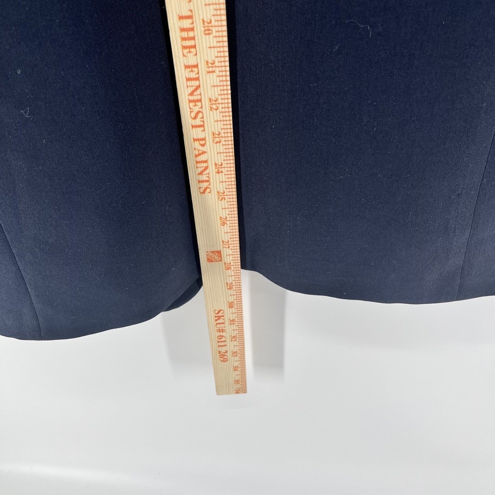 Palm Beach 42R Navy Blue 2Btn Mens Blazer Suit Jacket Sport Coat - Picture 7 of 8
